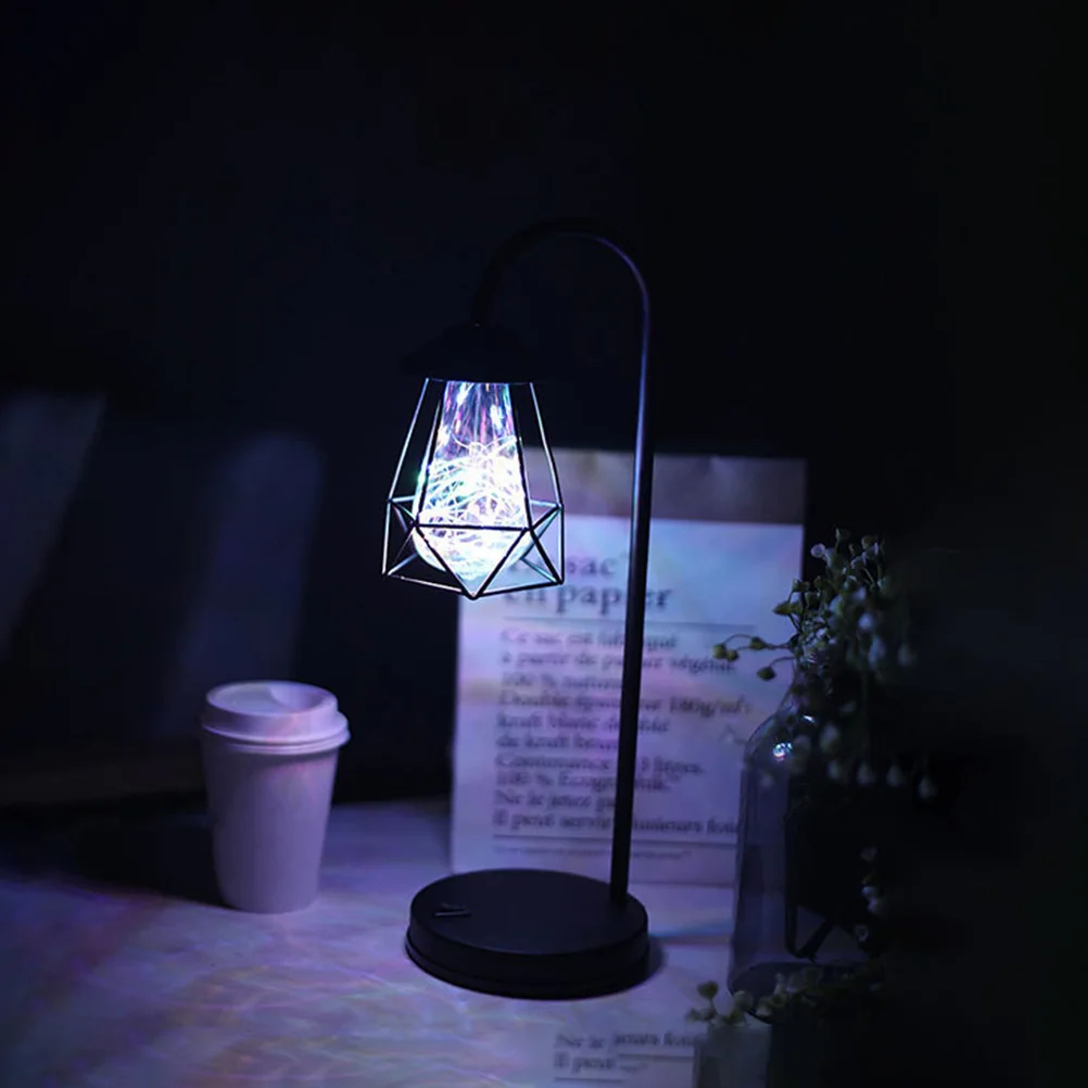

1pc Vintage Lamp Creative Bedroom Usb Decorative Led Lamp Retro Table Home Night Light Space-Saving Small Night Light