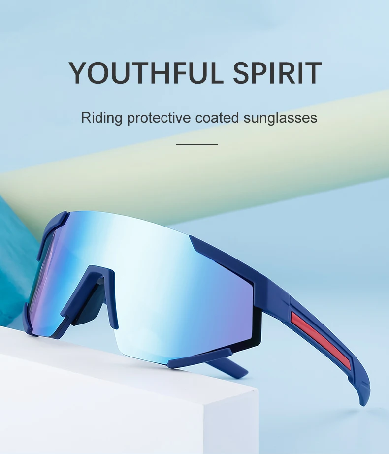 Übergroße quadratische Sport-Sonnenbrille für Damen und Herren 2026 – Luxusmarke, einteilige Punk-Sonnenbrille für Damen, Masken-Brille – Detail 1