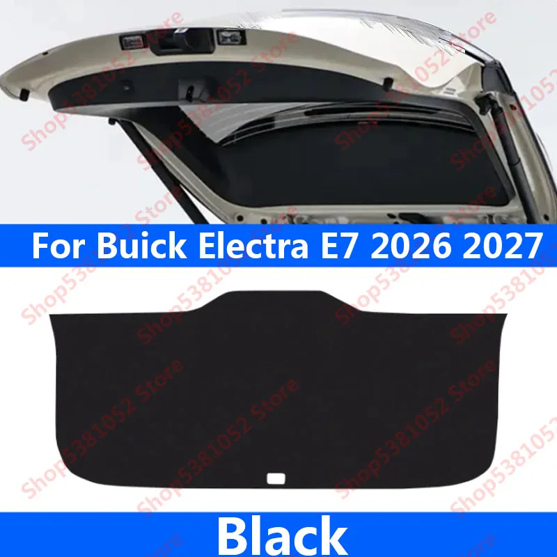 For Buick Electra E7 2026 2027 Car Trunk PU Leather Protective Pad Car Trunk Tailgate Protection Sticker Pad Accessories