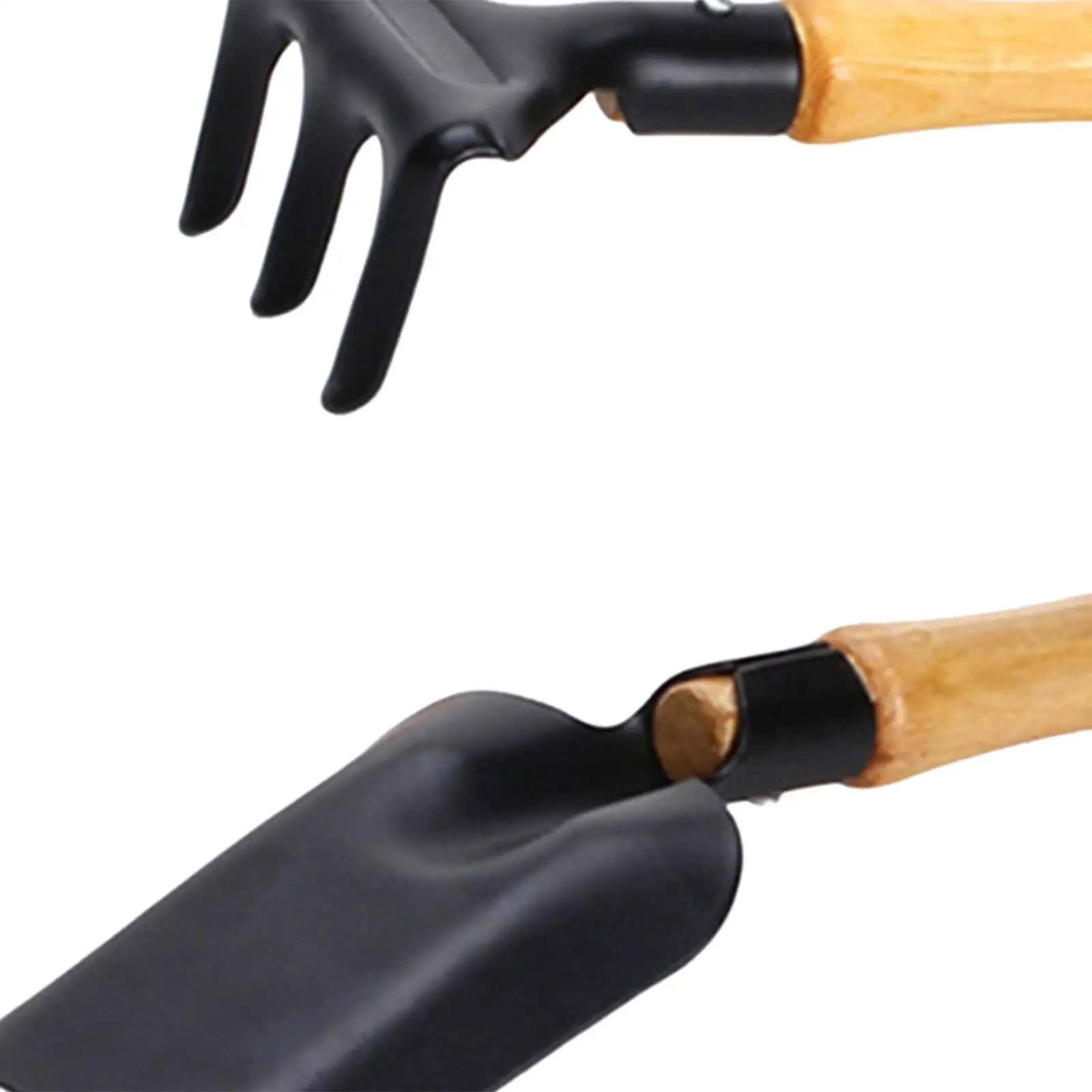 Mini Garden Tool Set Shovels Rake Spade Toys Set Wood Handle Plant Tools Small Gardening Kit for Yard Flower Pot Balcony Pots