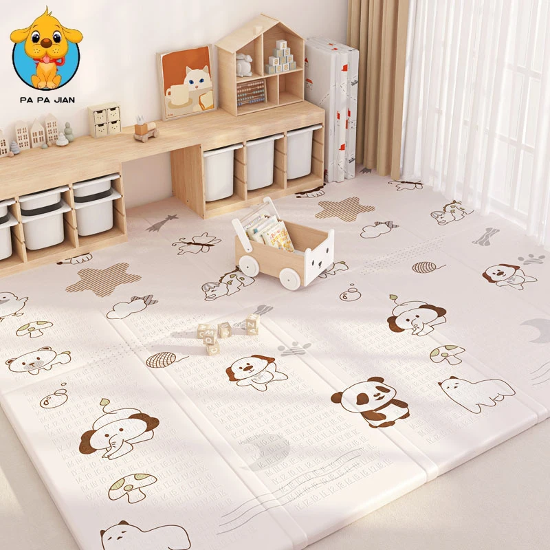 

Thickened Cartoon Foam Mat Children's Educational Activity Mat Foldable Double-sided Pattern Baby Play Mat XPE Baby Protection