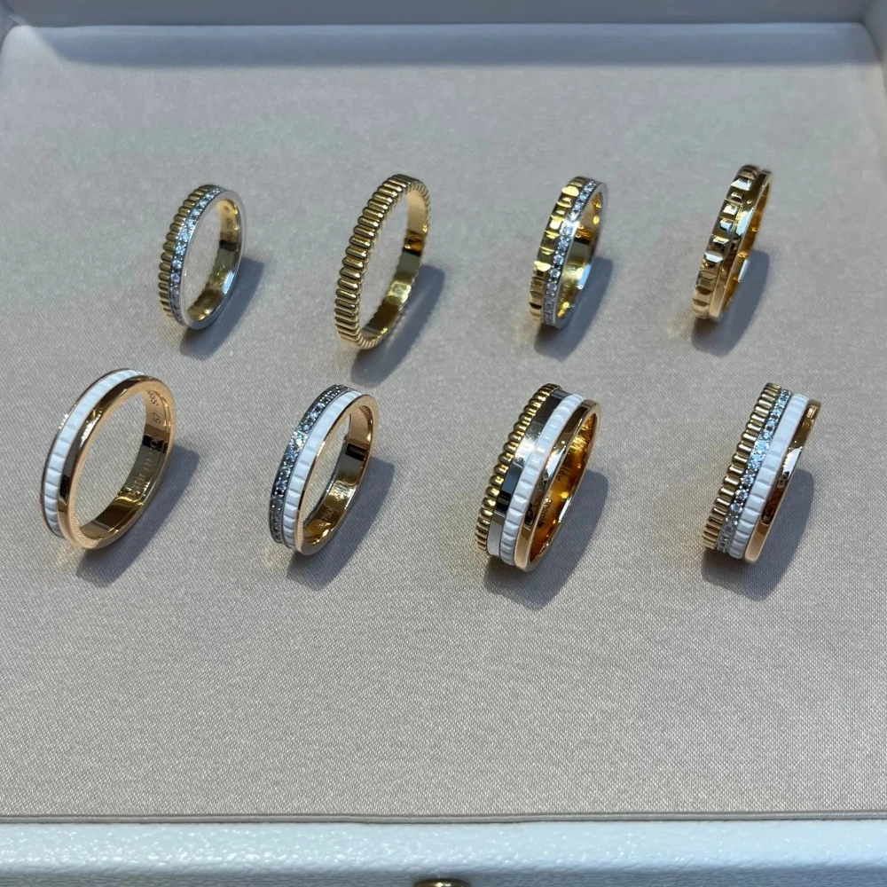 

2025 Trendy Jewelry Wide - face Ring, for Light - luxury Daily Match, Fashionably Embellishing with Neutral Style