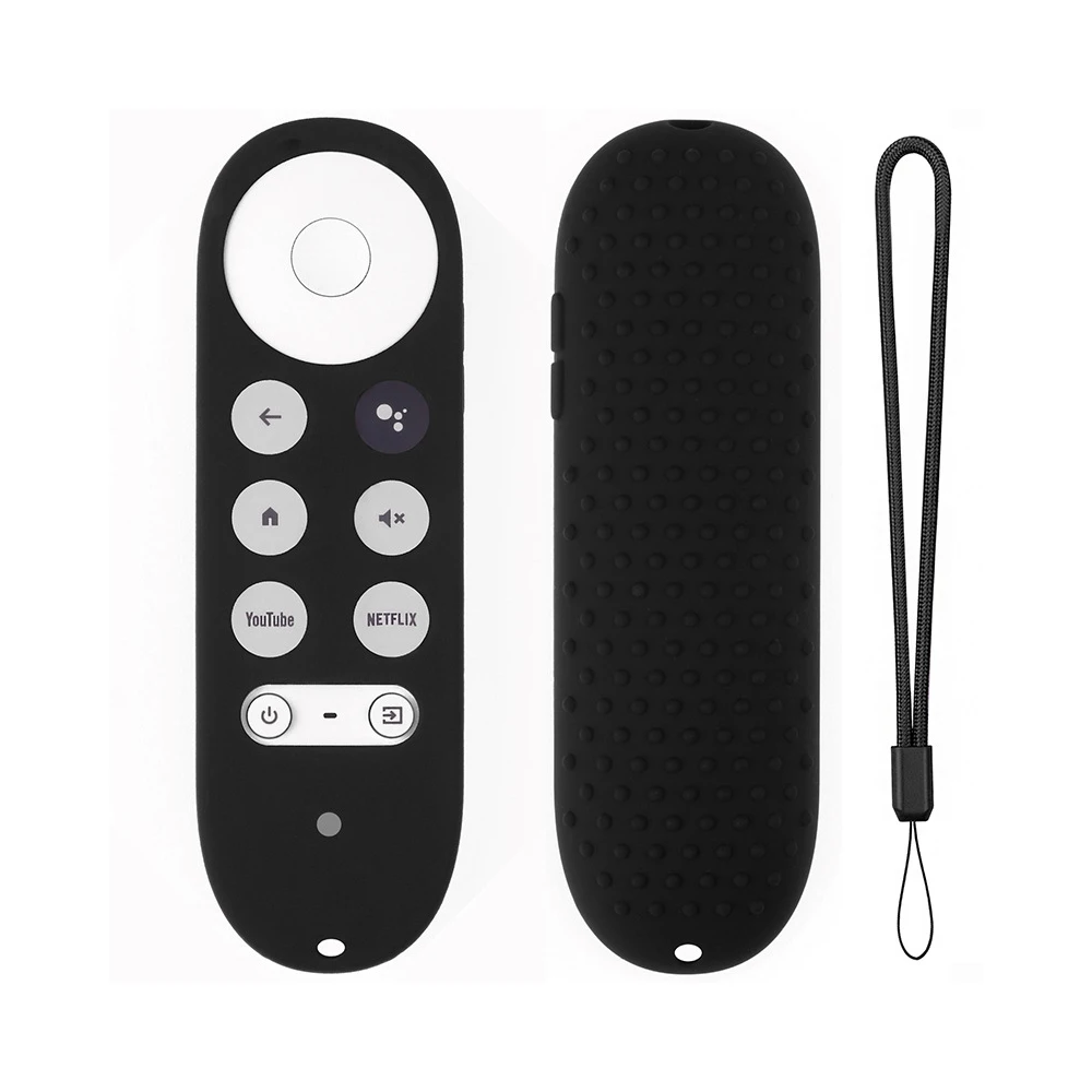 NEW Non-slip Soft Silicone Case For Chromecast Remote Control Protective Cover Shell for Google TV 2020 Voice Remote Control