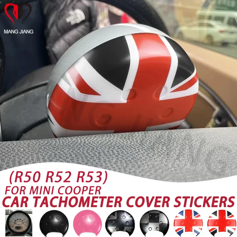 Tachometer Trim Cover For Mini Cooper R50 R52 R53 Countryman Car Interior Trim Ring Styling Accessories