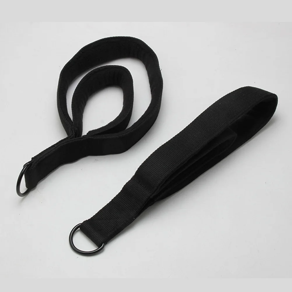 

Anticorrosive Snap Fastener Exercise Band 37cm Pilates Foot Hand Strap Anticorrosive Metal Fastener Easy To Use