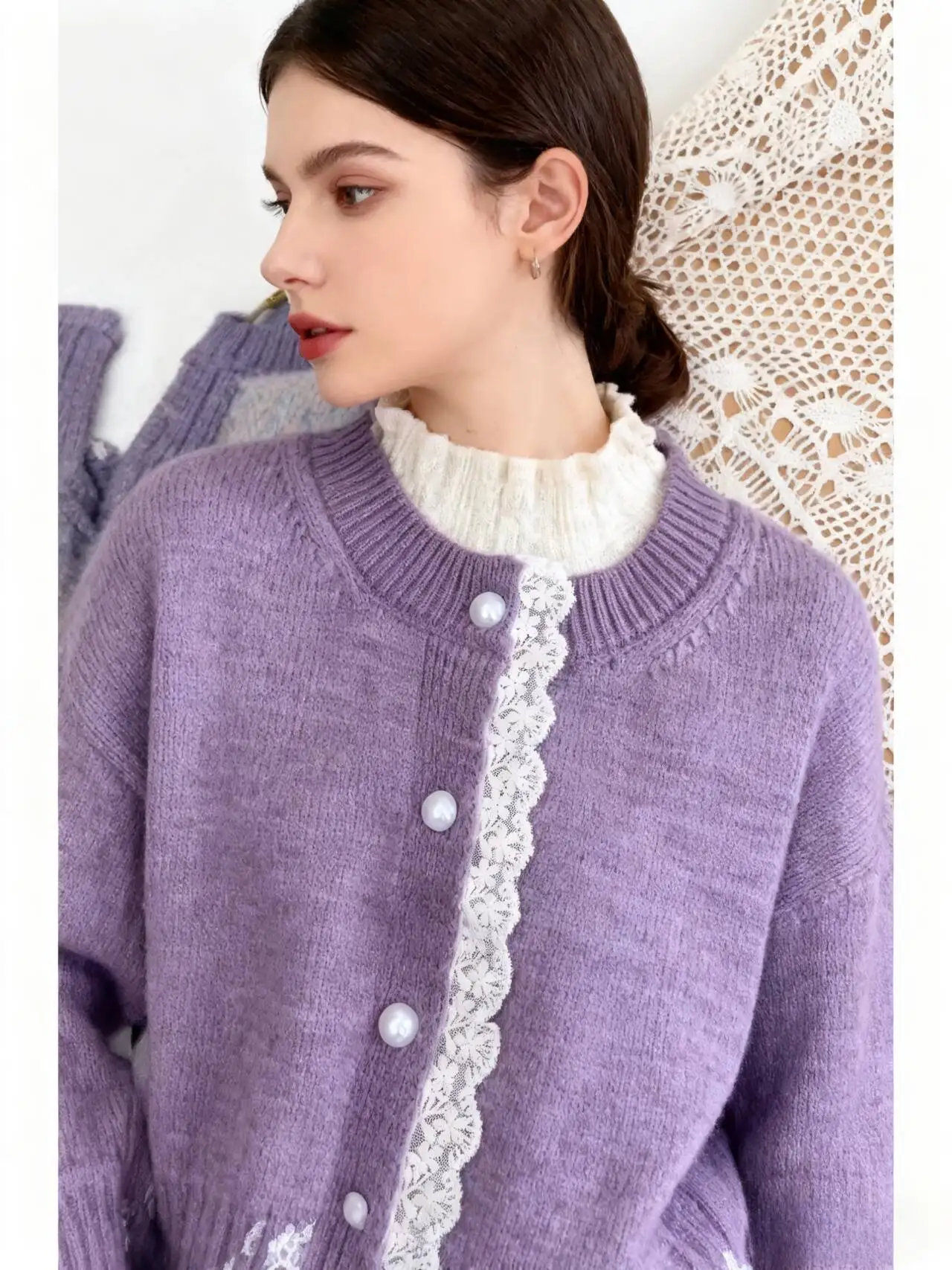 

Sweaters Jumpers Cardigans Womens Y2K Sweet Thread Antler Preppy Oversized Ski Vacation Rustic Style Warm Thick Comfortable Cozy