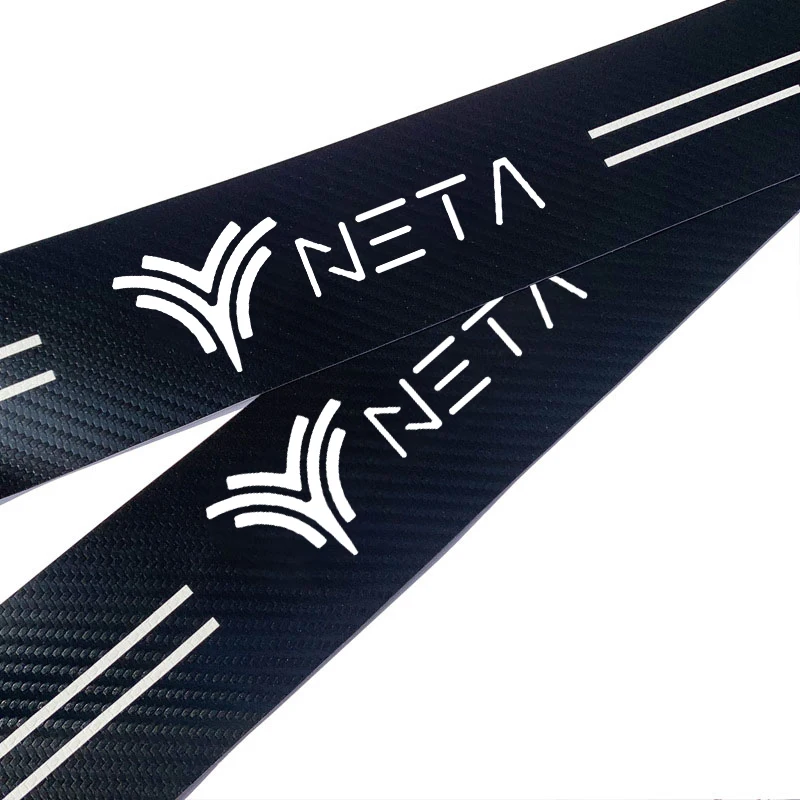 Auto Threshold Guard SEAMETAL Car Stickers Door Edge Protector For NETA V Nezha X U Nezha S NO1 E-TAKE AYA Accessories Interior