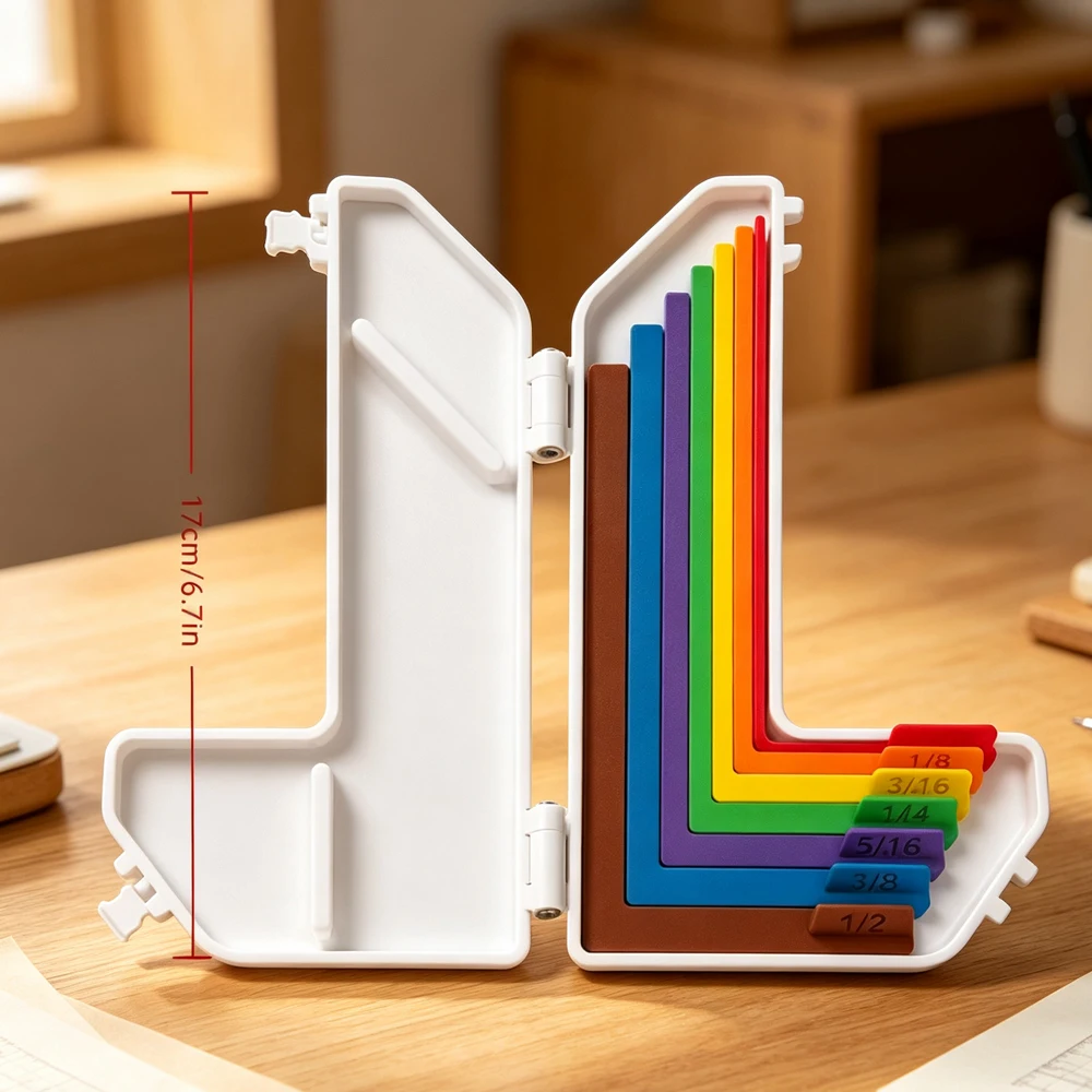 Multi-size Paper Crafting Alignment Guides Color-coded Precision Layering Precision Alignment Rulers Size Tabs Matting Spacers