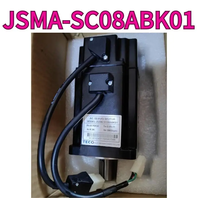 New JSMA-SC08ABK01 servo motor with a 0.75KW warranty for one year for quick delivery