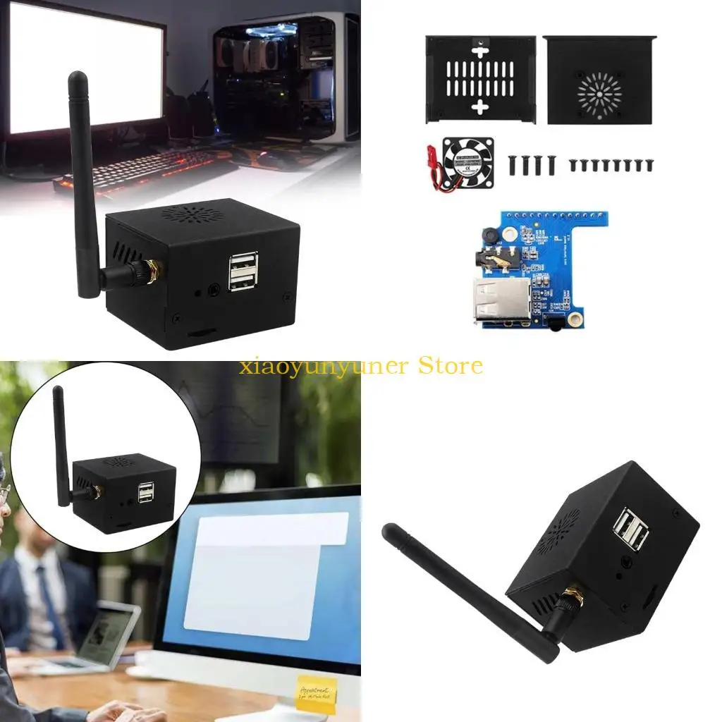 

P9JB Металлический корпус из алюминиевых сплавов с макетной платой для платы Zero3