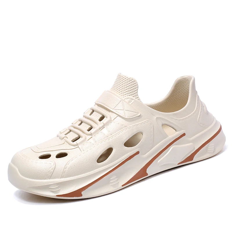 

New men's large slippers EVA summer thick-soled casual men's sandals outdoor walking beach shoes flip-flops