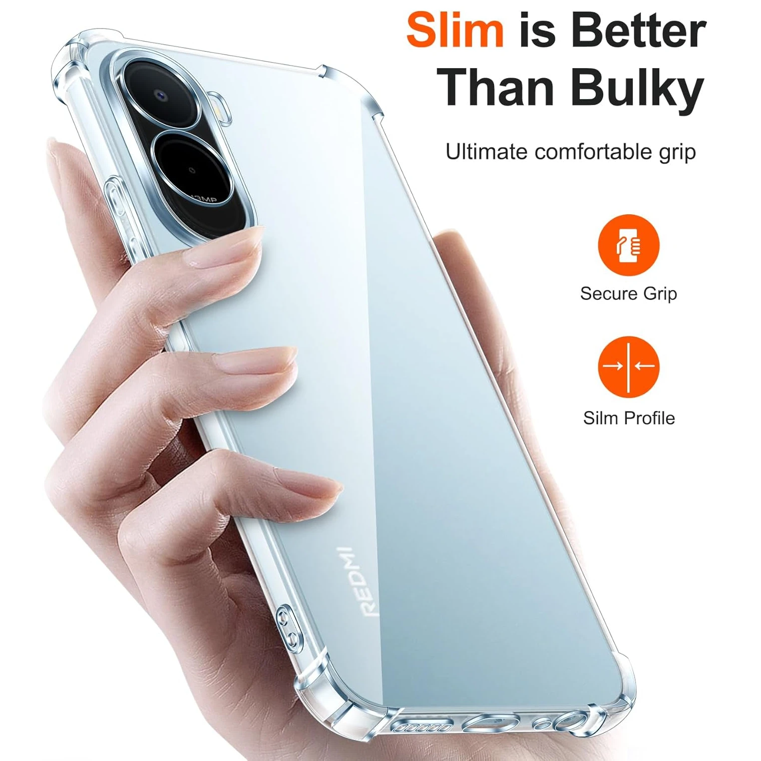 TPU Transparent Case for Xiaomi Redmi A7 Pro 4G Protective Cover Four Corners Shockproof Bumper Coque Fundas