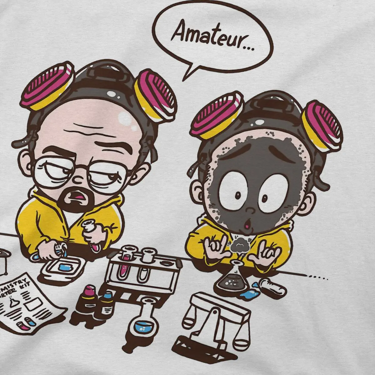 My First Science Kit Breaking Bad Polyester T Shirt Grunge Crewneck TShirt Harajuku Clothes