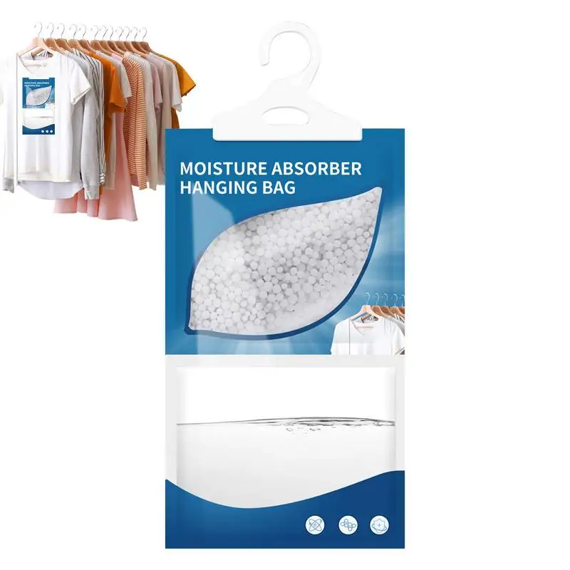 Wardrobe Hung Dehumidifiers Strong Water Locking Space-Saving Dehumidifier Bags Large Capacity Eliminates Odors Dehumidifier