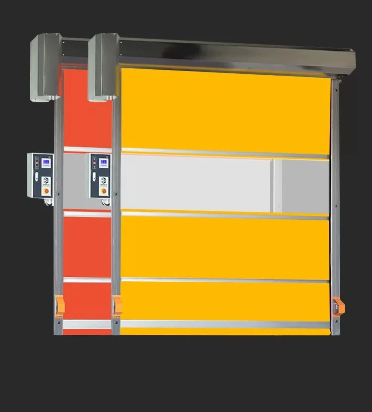 Auto Induction Lifting PVC Fast Rolling Shutter for Dust-Free Workshop Garage and Arc Welding Anti-Splash Room