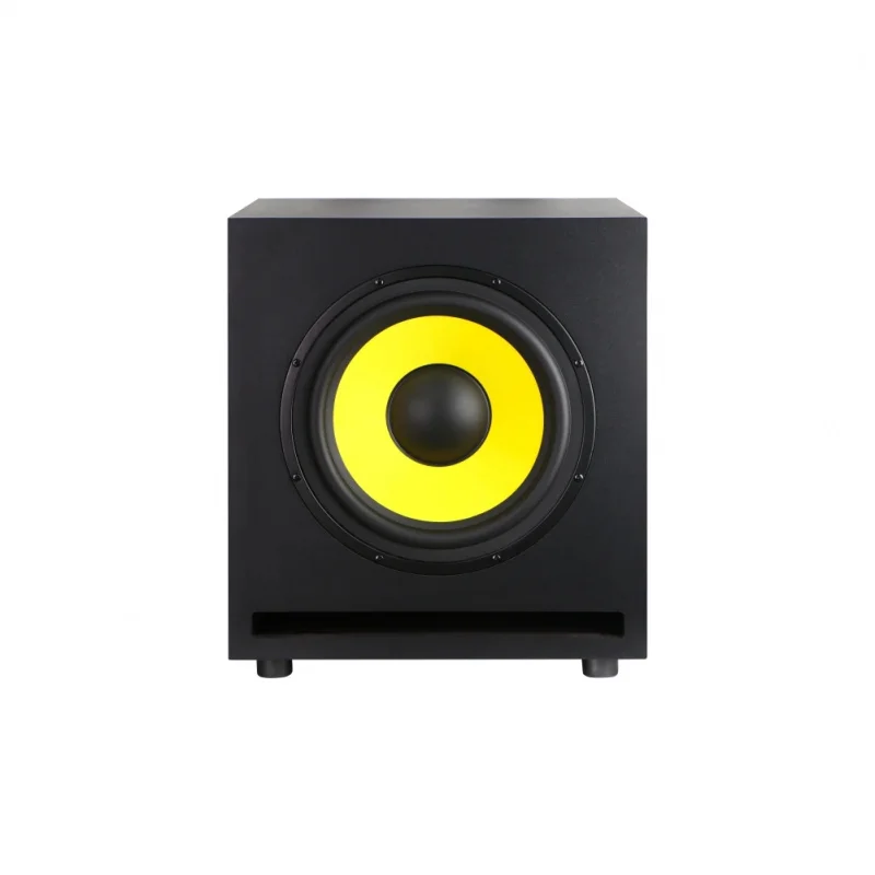 Professional Powered Subwoofer Deep Bass Active Speaker for Studio Monitor PA System New