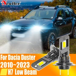 2x High Power H7 Led Headlight Canbus No Error H18 Car Bulb 6000K White Light Moto Diode Lamp 12v 55w For Dacia Duster 2010~2023