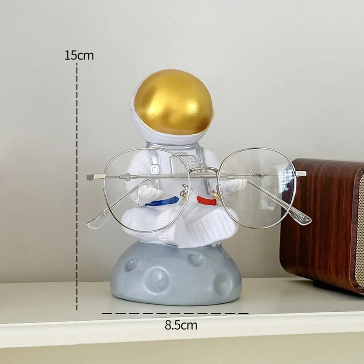 A67T NEW Fashion Astronaut Glasses Holder Display Stand Glasses Display Rack for Decoration Gift