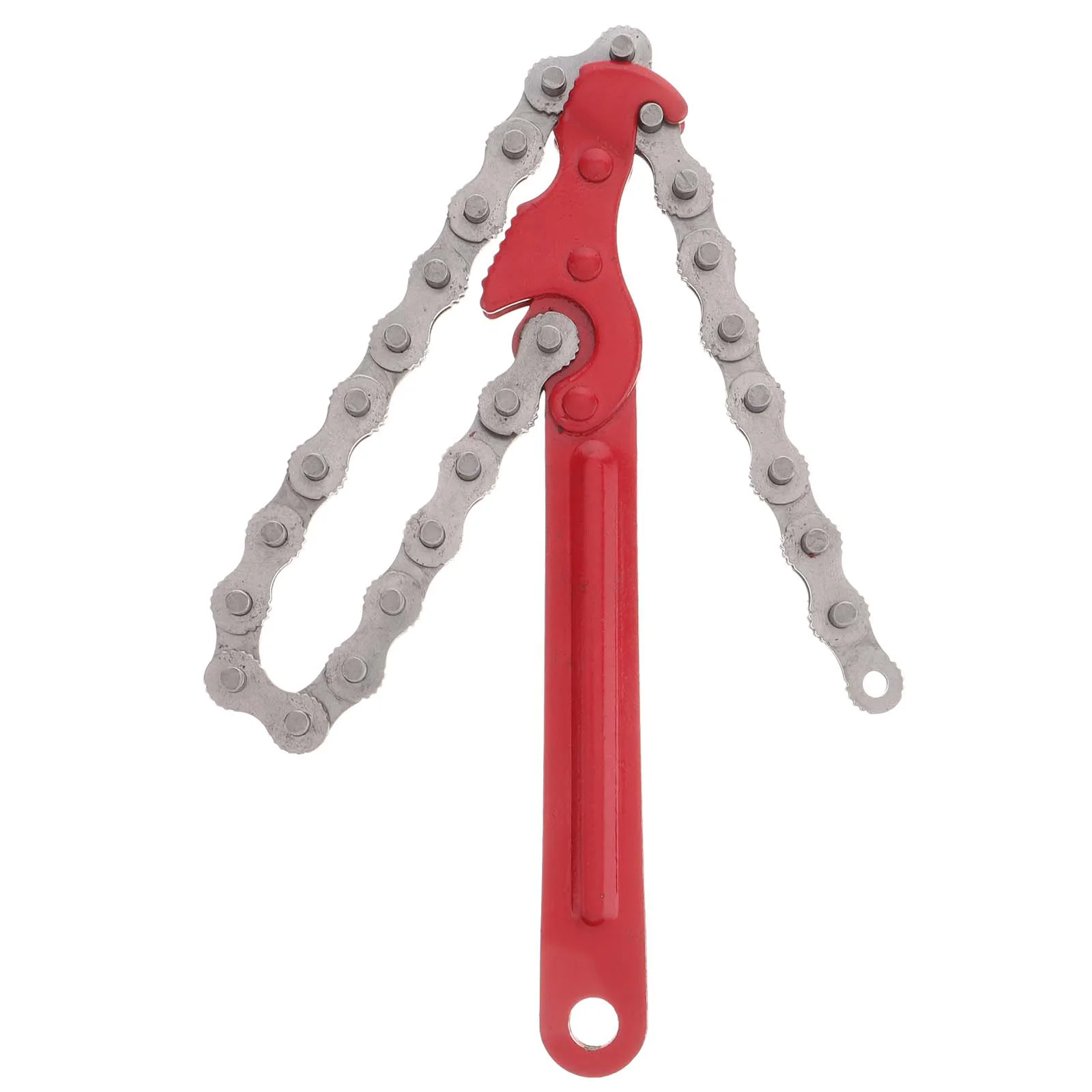 

Filter Wrench Adjustable Oil Cap Spanner Remover Steel Chain Type Heavy Duty Strap