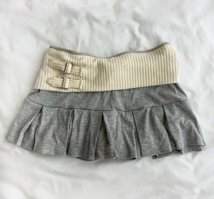 

Женская одежда Юбка Гот Панк Винтаж Y2k 2000-е Тонкая летняя мини-юбка Эстетическая Harajuku Сексуальная уличная короткая юбка Эмо Гранж