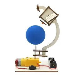 Home Wooden Science Experiment Set Satellite Stem Building Toy Educational Toy for School