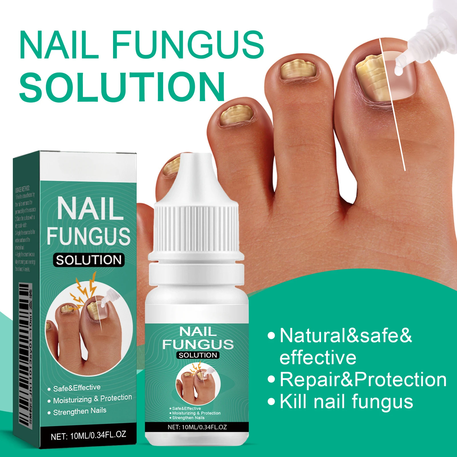 

Nail care essence Thickening and yellowing of toenails, ingrown toenails, polishing nails, removing gel, repairing paronychia