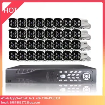 2.0メガピクセル 32CH HD 屋外 H.265 P2P クラウド アナログ DVR CCTV セキュリティカメラシステム