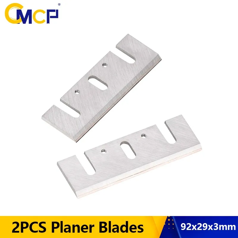 Lâminas de plaina cmcp 92x29x3mm hss lâmina para PL9-90E plaina elétrica peças de máquinas para trabalhar madeira