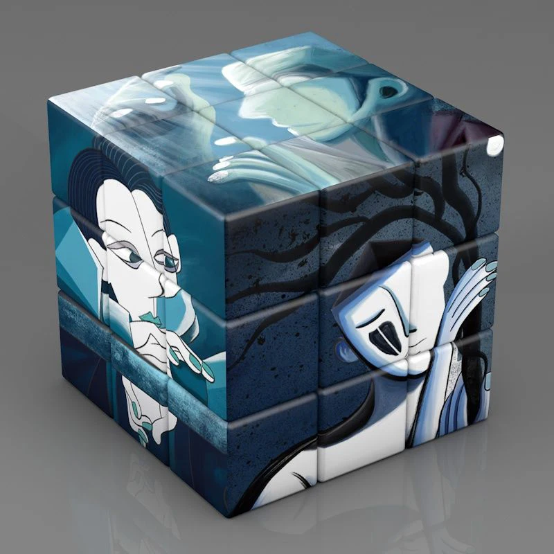 Kids 3x3x3 Magische Kubus Speelgoed voor Kinderen Leren Educatief 3x3 Puzzel Magico Cubo wereld Meesterwerk Volwassen Decompressie Kubussen