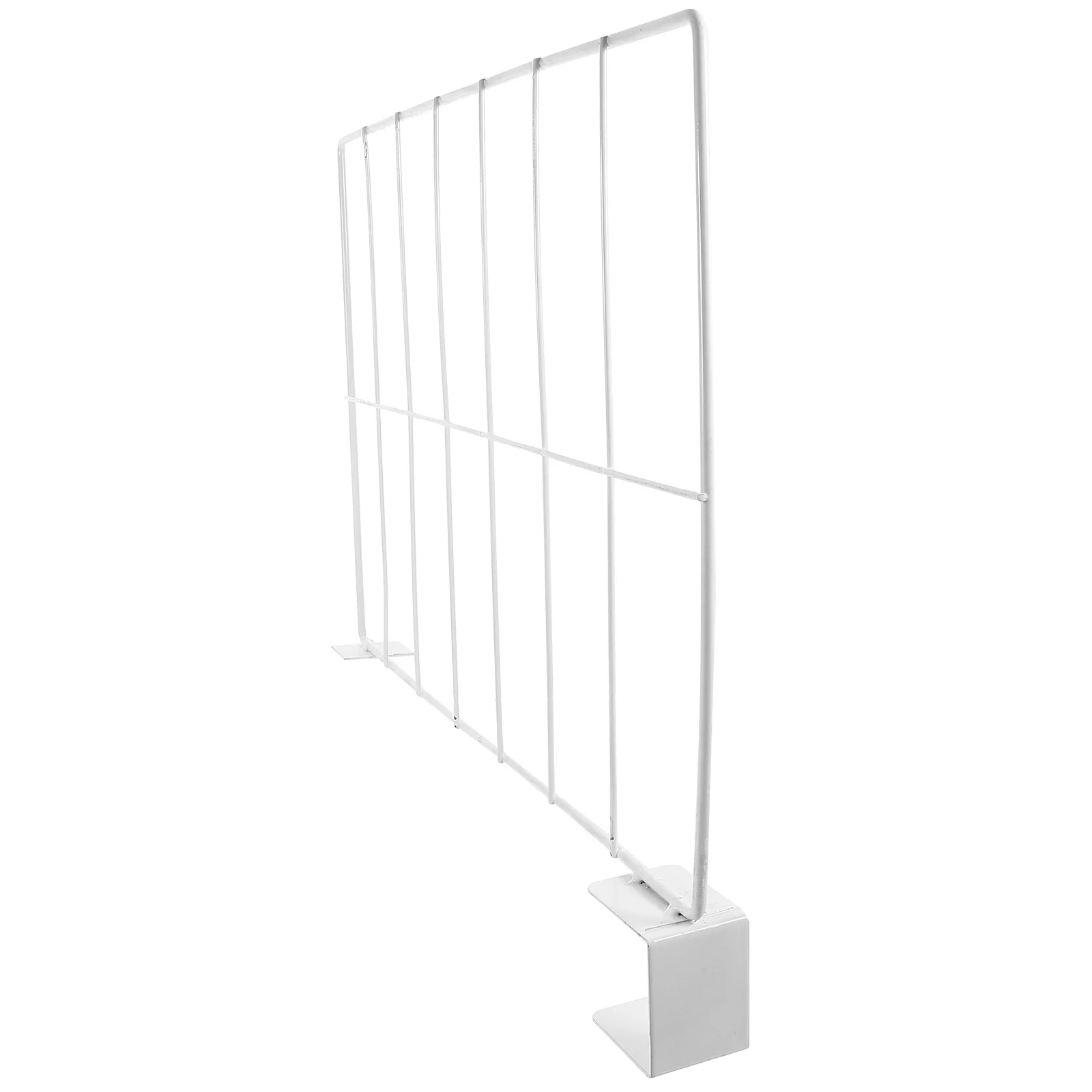 

Metal Shelf Divider Wardrobe Partition Board Iron Mesh Storage Rack Shelf Separator Closet Organizer Space Saver