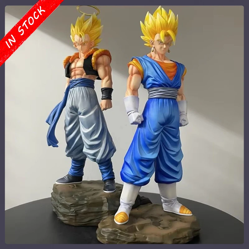 لعبة دراغون بول 30 سنتيمتر Gogeta & 28.5 سنتيمتر Vegito الدائمة تشكل أنيمي بولي كلوريد الفينيل الشكل تمثال سطح المكتب الديكور هدية ​