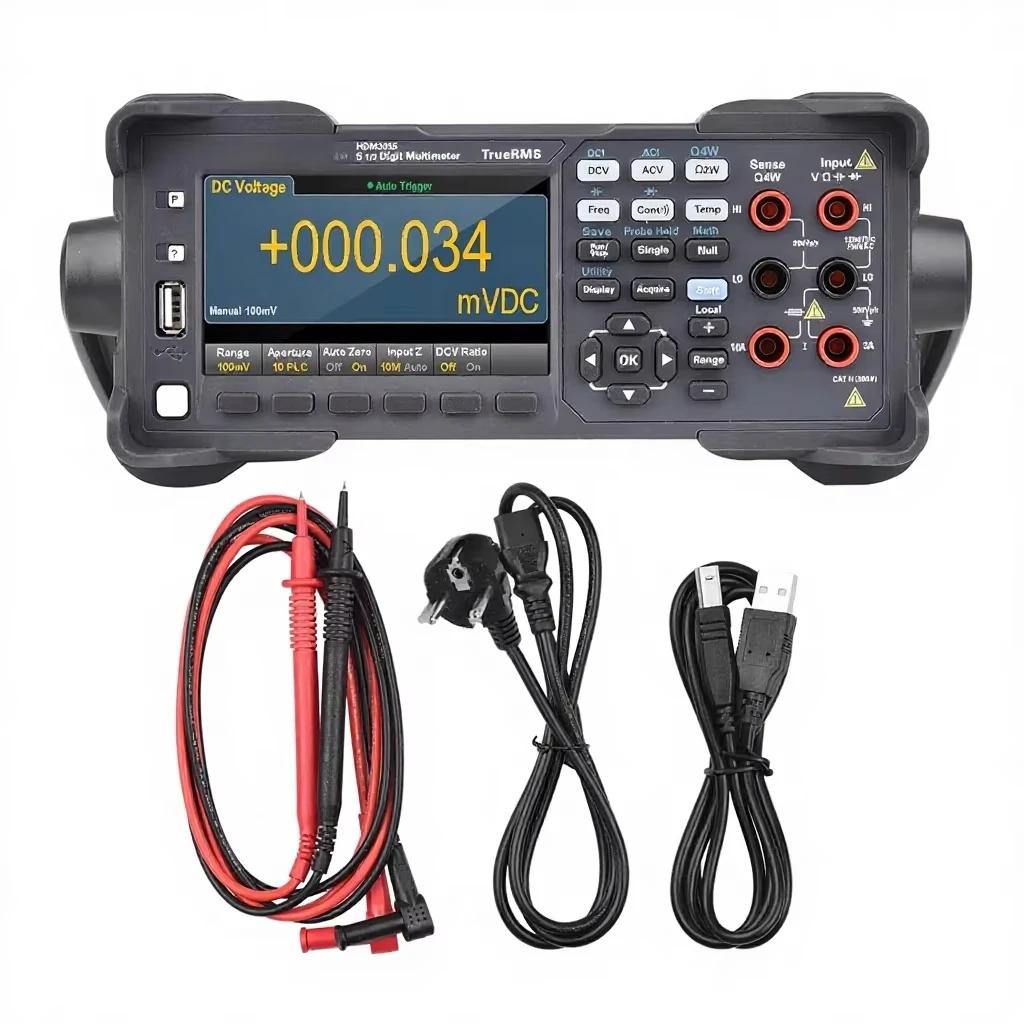 HDM3055/A/B/H/S Digital Desktop Multimeter High Accuracy 5 1/2 30 KS/s Data Acquisition True RMS Temperature Professional