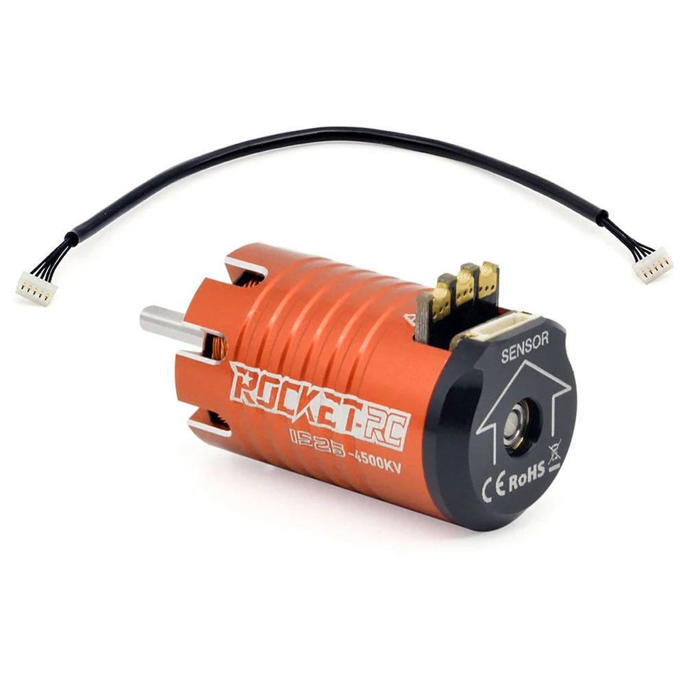 ROCKET-RC MINI 1525 Sensored Brushless Motor 3500KV 4500KV 5500KV 6800KV For 1/28 1/24 Mini Remote Control Cars (Mosquito Cars) view 5
