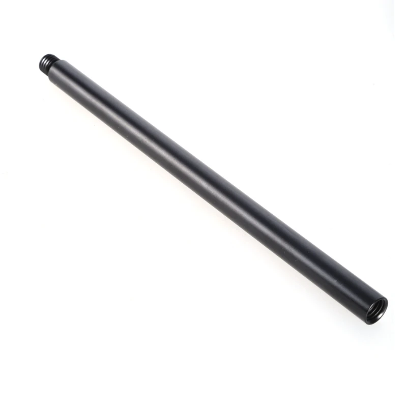 Aluminum Alloy Threaded Extension Rod 12mm Female to Male Adapter for Tripods Selfie Sticks and Motorbike Brackets