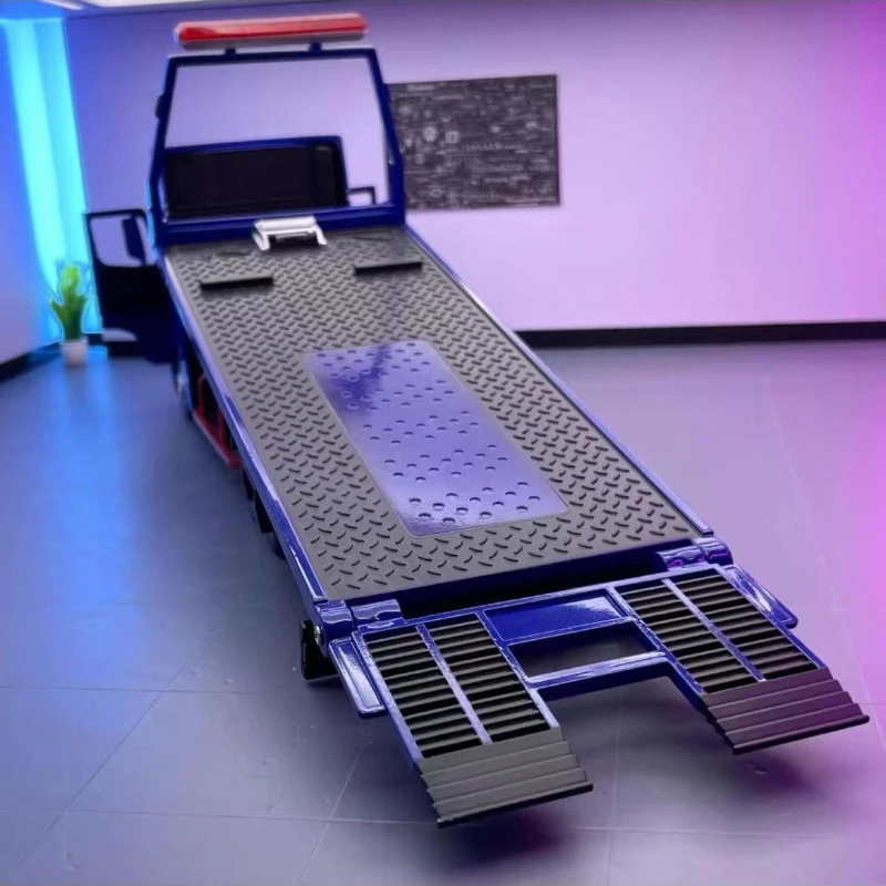 دييكاست 1:24 مقياس سبيكة مرسيدس بنز شاحنة مقطورة نموذج مسطح الناقل الاطفال الصبي لعبة هدية مجمعة مصغرة Voiture