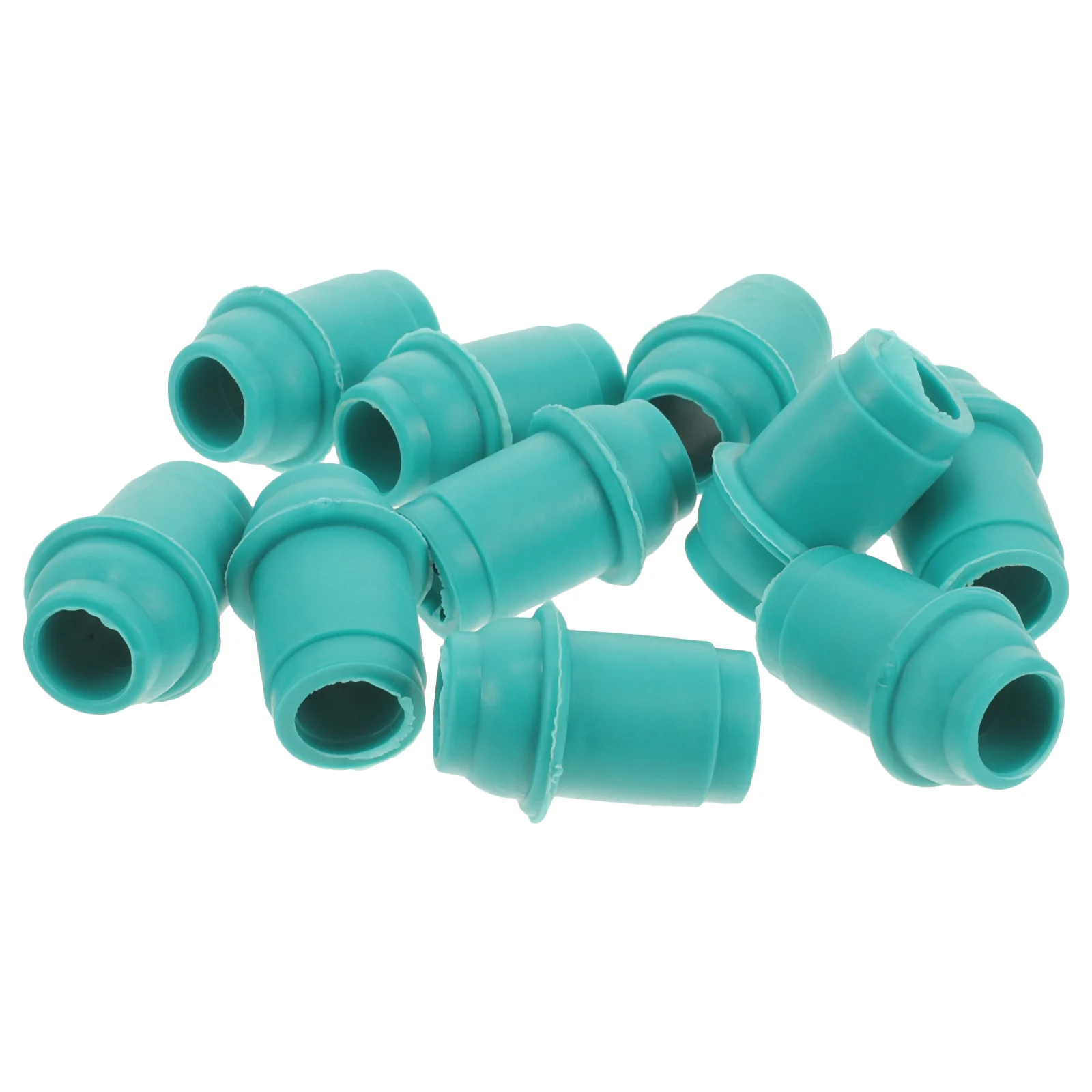 10 Pcs Cupping Connector Hand Pump Nozzle Tips Cups Massage Electric Replacement Plastic Part Vacuum Tool