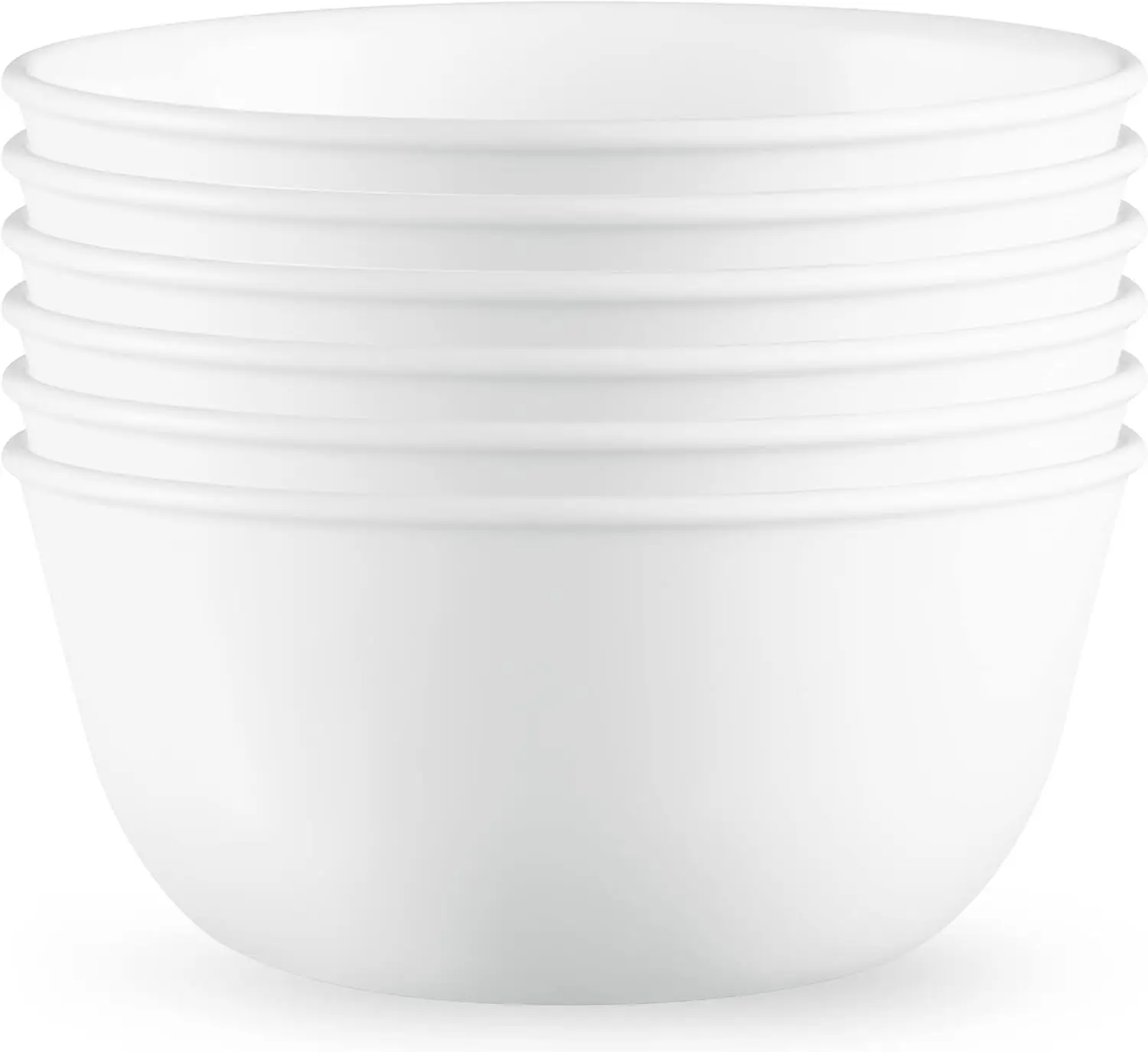 

Vitrelle 28-oz Soup/Cereal Bowls Set of 6 Chip & Crack Resistant Dinnerware Bowls for Soup, Ramen, Cereal and More, Trip