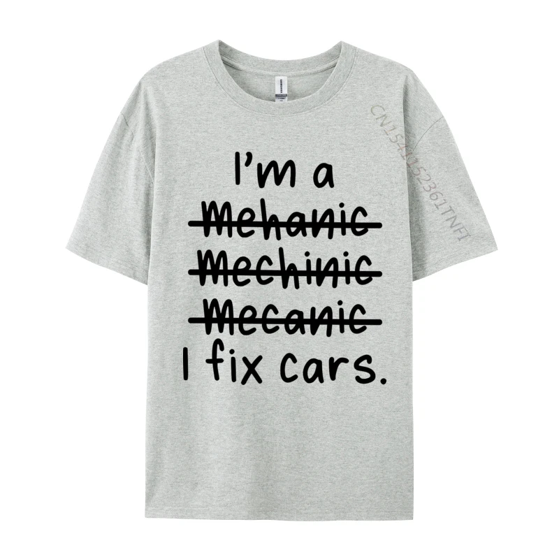 I Am A Mechanic And I Fix Cars T-shirt 2024 New Casual T Shirt Tops T Shirt for Men Tees Letter Print image 3