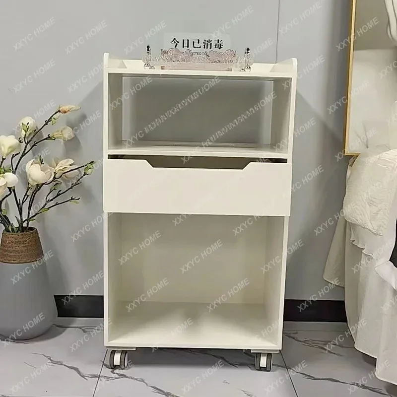 A  Simple Modern Light Luxury Nail Art Multi-layer Storage Tool Car Shelf