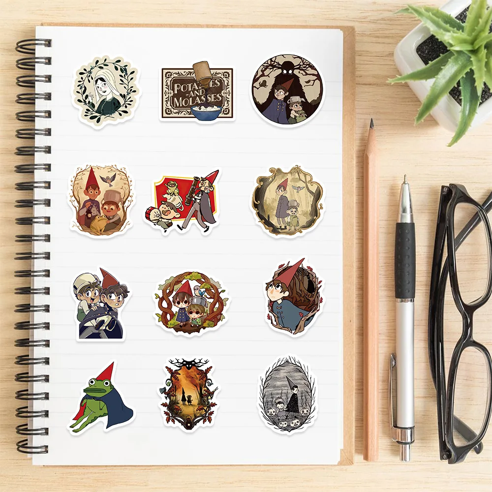 10/50 قطعة الرسوم المتحركة الكرتون فوق الحديقة الجدار ملصق لطيف الكتابة على الجدران DIY بها بنفسك الأمتعة كأس دفتر سكيت ملصق مضاد للمياه لعبة #6