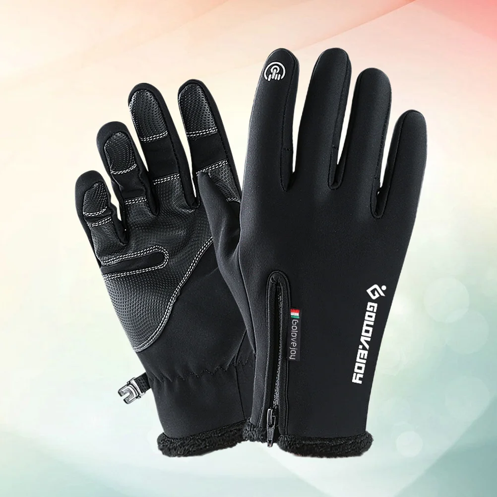 

Waterproof Touch Screen Gloves Thermal Bike for Women Cycling Mens Winter Windproof Warm Outdoor and Riding