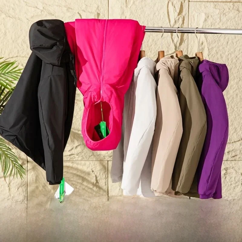 

Waterproof Outdoor Men's Cotton Jaet Winter Warm Casual Hooded Tee-Proof Durable Stand Fit Long Sve Pure Color Coat