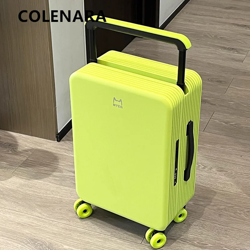 COLENARA High-quality Suitcase Large-capacity Trolley Case ABS + PC Boarding Box 20 