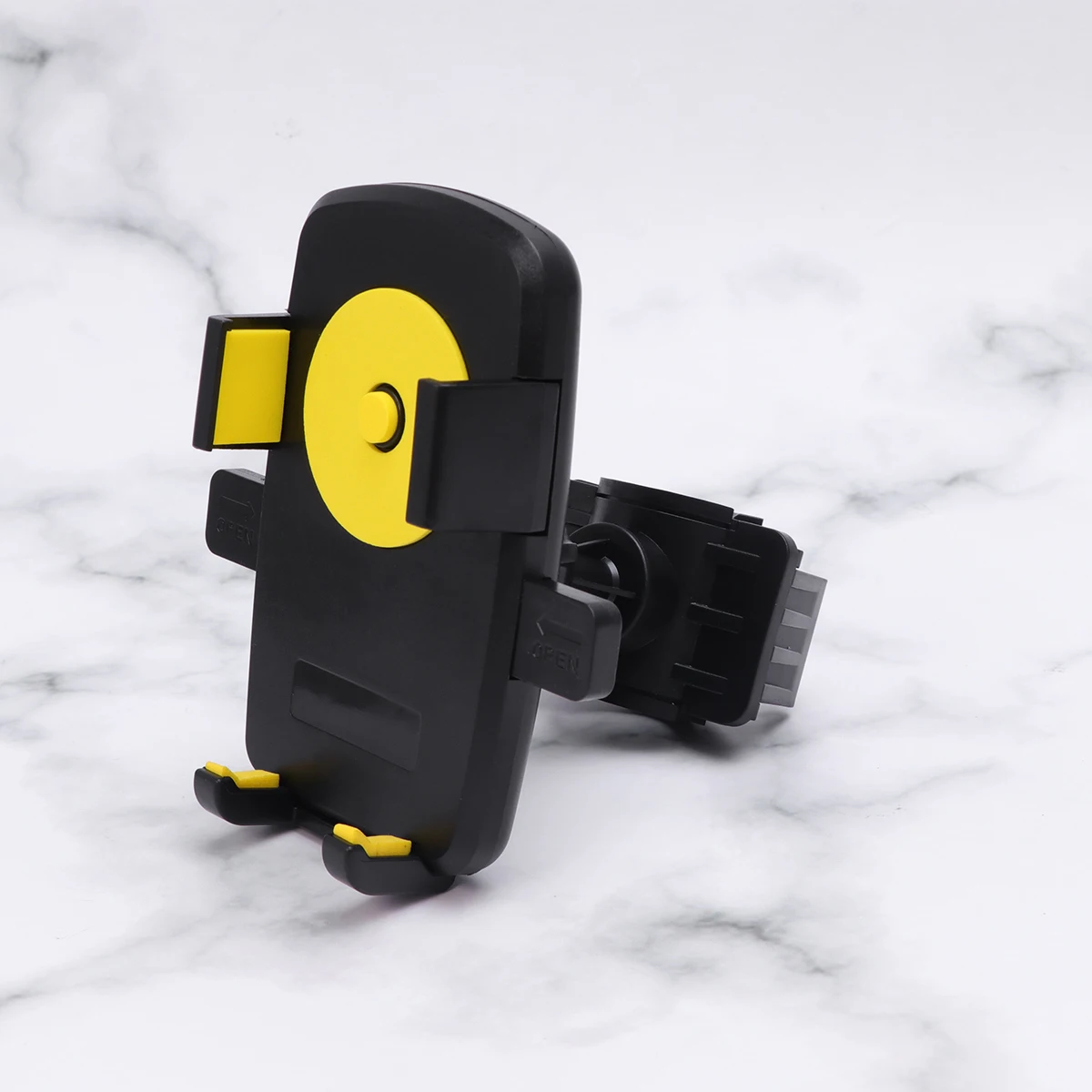 

Phone Mount for Bike Mobile Holder Bracket GPS Motorcycle Fixed Frame Support Yellow