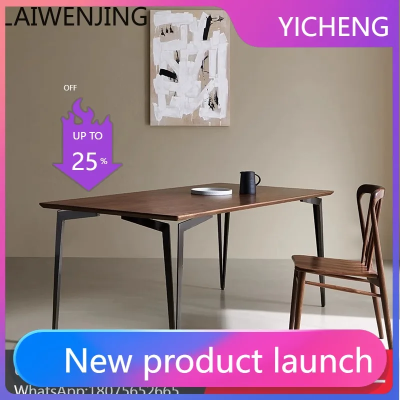 

A2-3 North American Black Walnut Dining Tle Writing Work Tle Modern Simplicity