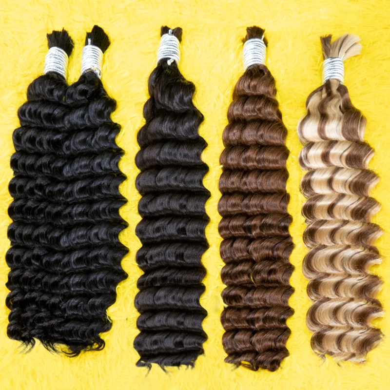 Shinehair-Bundles de cheveux brésiliens à vague profonde en surbrillance, 100% vrais cheveux humains, blond 613, non transformés, cheveux vierges bouclés