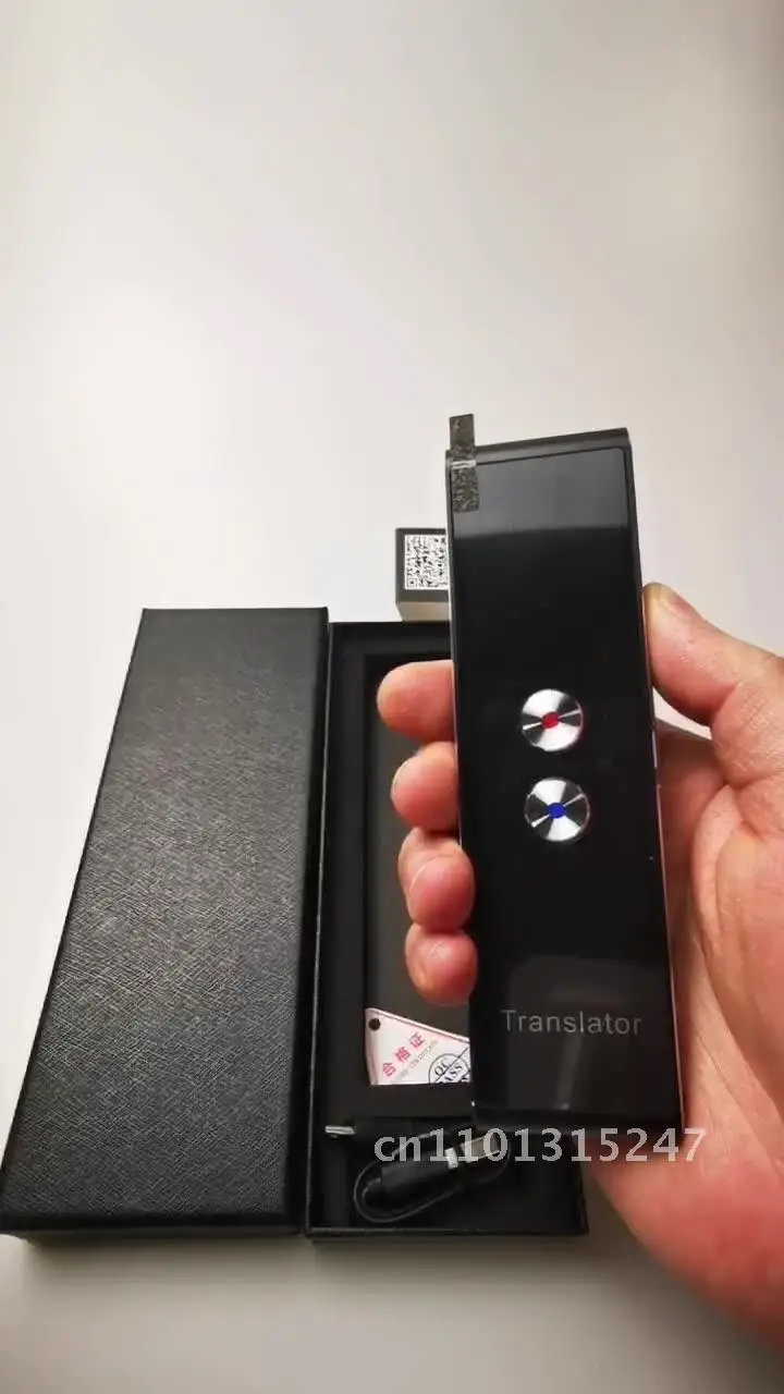 

T8 Smart Voice Translation Pen Wireless Bluetooth Multi-Language Simultaneous Interpretation Metal CNC Craftsmanship