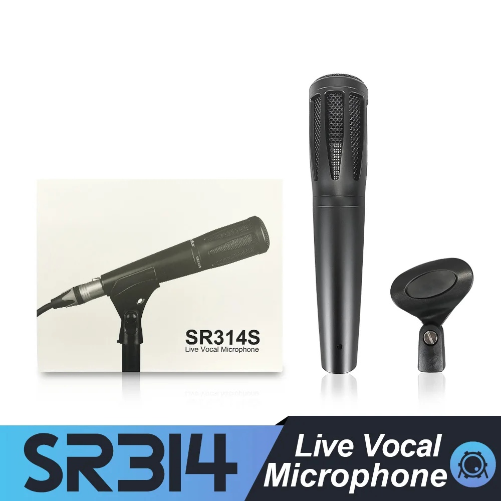 

SR314 professional voice recording live microphone with ultra-high sound quality reproduction