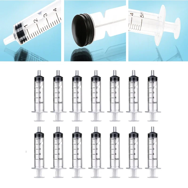 1 ml-10 ml 10–20 Stück wiederverwendbare Kunststoff-Hydrokultur-Kithchen-Werkzeugspritze zum Messen von Nährstoffen – Detail 1