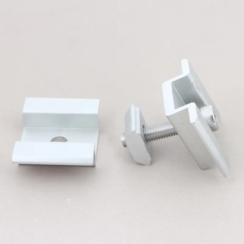 1/3Pcs Durable Aluminum Alloy Solar Mounting Bracket for Framed Frameless Panel Residential Roof Use